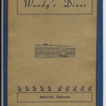 Woody's Diner Menu
